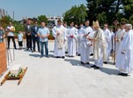 Blagoslov kamena temeljca i gradilišta Pastoralnog centra Župe sv. Fabijana i Sebastijana